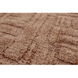 Metrážny koberec Dobro 65 tmavo béžový