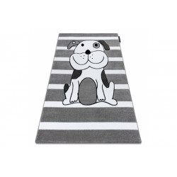 Detský kusový koberec Petit Puppy grey
