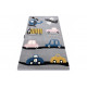 Detský kusový koberec Petit Toys cars grey