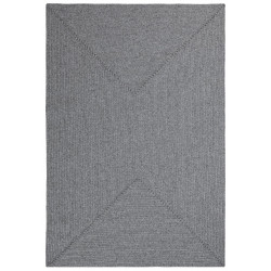 Kusový koberec Braided 105551 Light Grey – na von aj na doma