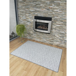 Kusový koberec Alassio sivý