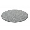 Kusový koberec Alassio sivý okrúhly