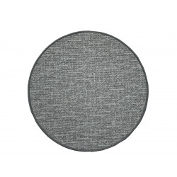 Kusový koberec Alassio sivý okrúhly