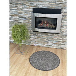 Kusový koberec Alassio hnedý okrúhly