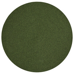 Kusový koberec Braided 105554 Green kruh – na von aj na doma