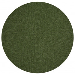 Kusový koberec Braided 105554 Green kruh – na von aj na doma