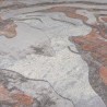AKCIA: 80x150 cm Kusový koberec Eris Marbled Blush