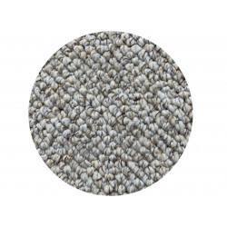 AKCIA: 80x80 (priemer) kruh cm Kruhový koberec Wellington béžový