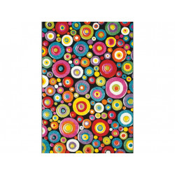 AKCIA: 120x170 cm Kusový koberec Relief 22842-110 Multicolor