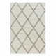 AKCIA: 60x110 cm Kusový koberec Alvor Shaggy 3401 cream