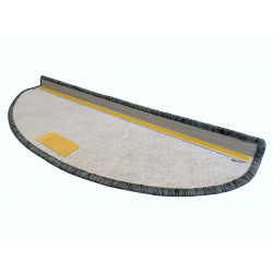 Nášľapy na schody Alassio modrošedé polkruh, samolepiaci