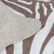 Kusový koberec Etosha 4111 brown (tvar kožušiny)