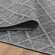 Kusový koberec Patara 4953 Grey – na von aj na doma