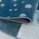 Detský kusový koberec Funny 2110 blue kruh