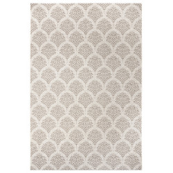 AKCIA: 80x150 cm Kusový koberec Flatweave 104863 Cream/Light-brown