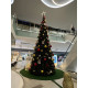 Vianočný kruhový koberec pod stromček Sporting – na von aj na doma