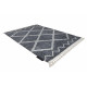 Kusový koberec Berber Asila B5970 grey and white
