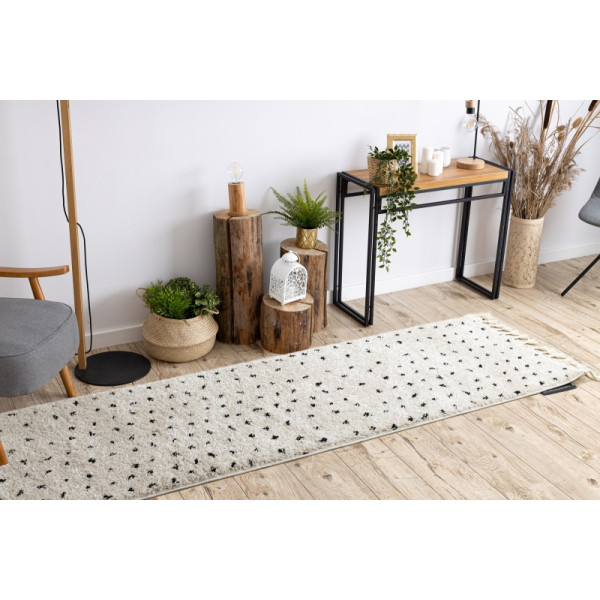 Behúň Berber Syla B752 dots cream