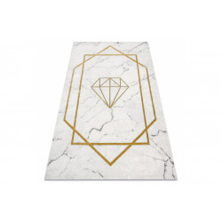 Kusový koberec Emerald diamant 1019 cream and gold