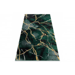 Kusový koberec Emerald 1018 green and gold