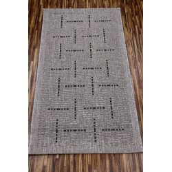 Kusový koberec FLOORLUX Silver / Black 20008 Spoltex – na von aj na doma