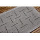 Kusový koberec FLOORLUX Silver / Black 20078 Spoltex