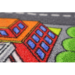 Detský kusový koberec cesty Big City