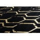 Kusový koberec Gloss 407C 86 black/gold