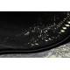 Behúň Gloss 40C 86 geometric black/gold