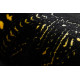 Behúň Gloss 40C 86 geometric black/gold