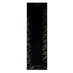 Behúň Gloss 408C 86 geometric black/gold