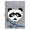 Detský kusový koberec Petit Panda grey