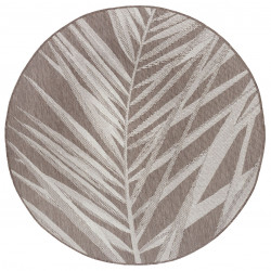 AKCIA: 160x160 (průměr) kruh cm Kusový koberec Jaffa 105220 Taupe Gray Cream kruh