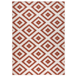 AKCIA: 80x150 cm Kusový koberec Twin-Wendeteppiche 103130 terra creme