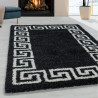 AKCIA: 280x370 cm Kusový koberec Hera Shaggy 3301 antracit