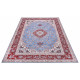 AKCIA: 80x150 cm Kusový koberec Asmar 104968 light blue, dark red