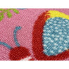AKCIA: 120x170 cm Detský kusový koberec Motýlik 5241 ružový