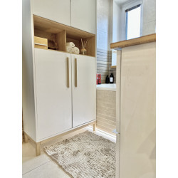 Kúpeľňová predložka Ella micro béžová