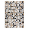 Kusový koberec Cooper Sisal Mosaic 22222 ecru/black