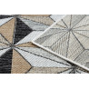 Kusový koberec Cooper Sisal Mosaic 22222 ecru/black