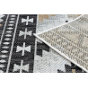 Kusový koberec Cooper Sisal Aztec 22235 ecru/black
