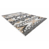 Kusový koberec Cooper Sisal Aztec 22235 ecru/black