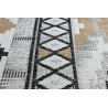 Kusový koberec Cooper Sisal Aztec 22235 ecru/black