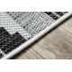 Kusový koberec Cooper Sisal Aztec 22235 ecru/black