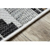 Kusový koberec Cooper Sisal Aztec 22235 ecru/black