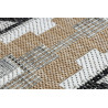 Kusový koberec Cooper Sisal Aztec 22235 ecru/black
