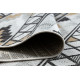 Kusový koberec Cooper Sisal Aztec 22235 ecru/black
