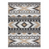 Kusový koberec Cooper Sisal Aztec 22235 ecru/black