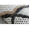 Kusový koberec Cooper Sisal Diamonds 22236 ecru/black
