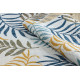 Kusový koberec Cooper Sisal Leaves 22251 ecru/navy